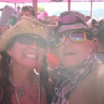 Melissa and I at Burning Man 2010