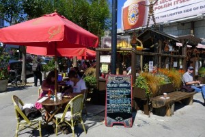 Cafe Flore at Noe and Market in SFO